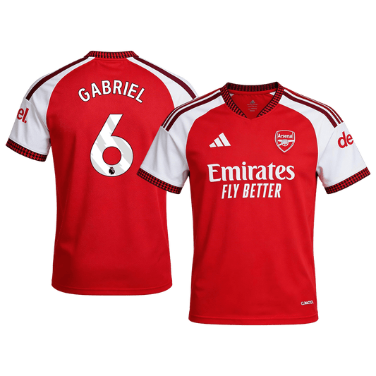 GABRIEL #6 Arsenal Domicile Maillot 2026/27 Rouge Joueur