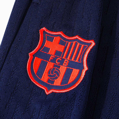 Barcelona Sweatshirt Kit 2025/26 Kinderen Zwart&Oranje