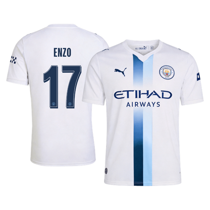 ENZO #17 Manchester City Third Maillot 2026/27 Blanc - UCL