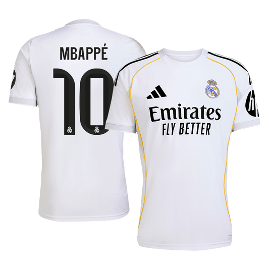 MBAPPÉ #10 Real Madrid Thuisshirt 2025/26