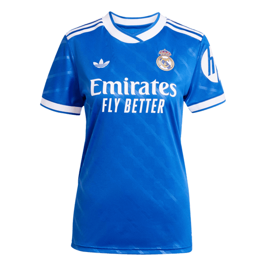 Dames Real Madrid Derde Shirt 2025/26 Blauw