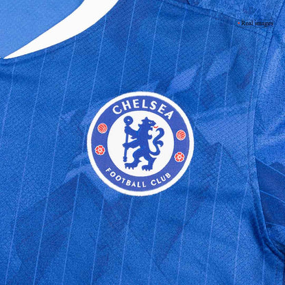 NETO #7 Chelsea Thuisshirt 2025/26 Blauw - Super