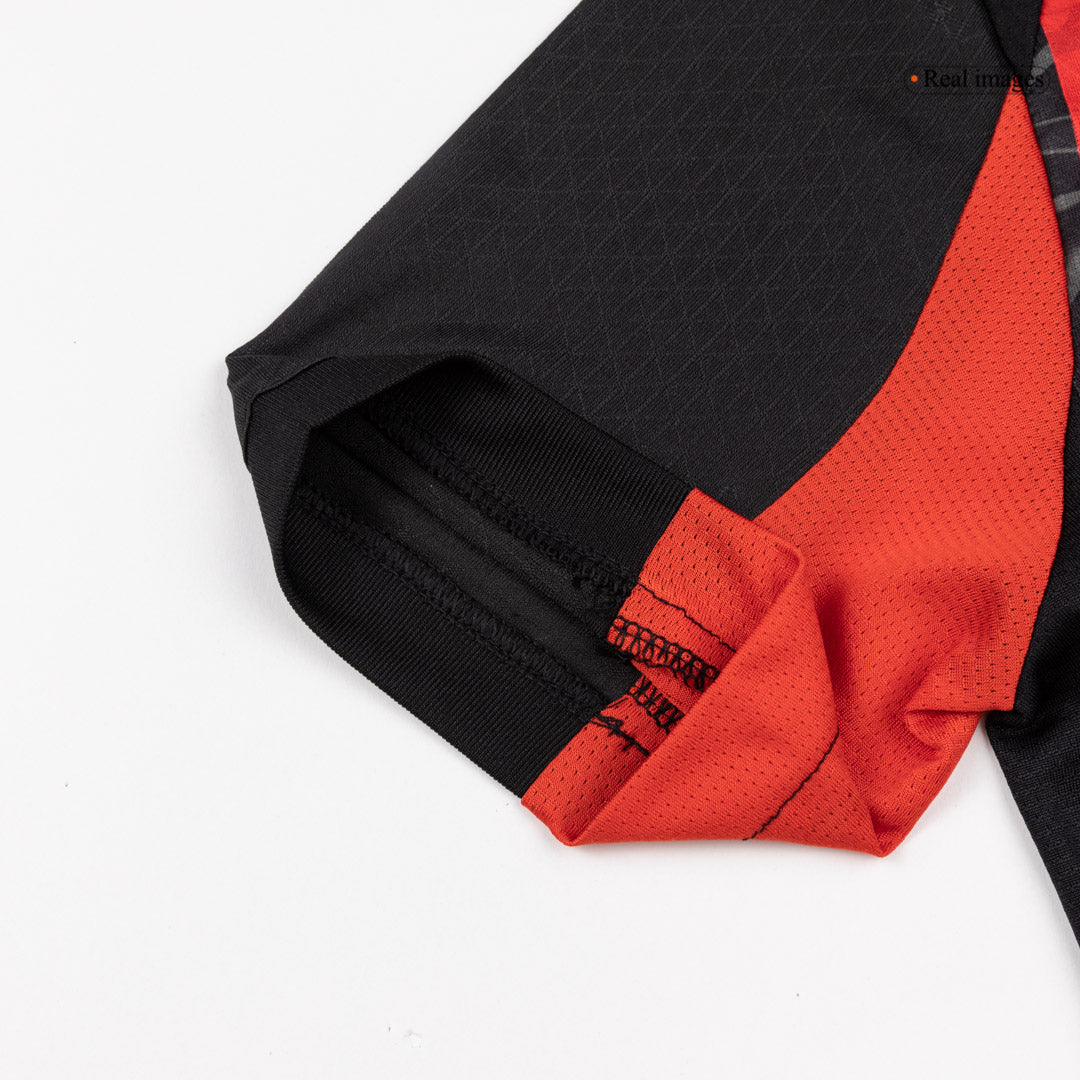 AC Milan Thuis Shirt 2025/26 Rood&Zwart Authentiek