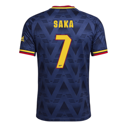 SAKA #7 Arsenal Extérieur Maillot 2026/27 Bleu marine Joueur - UCL