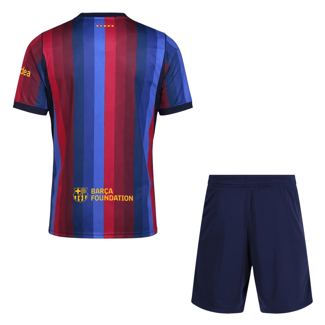 Barcelone Domicile Maillot Kit 2026/27 Rouge&Bleu