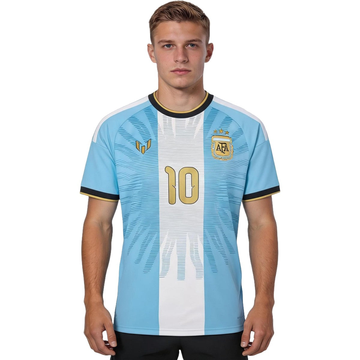 Messi #10 Argentine Farewell Anniversary Maillot 2026 Blue&White