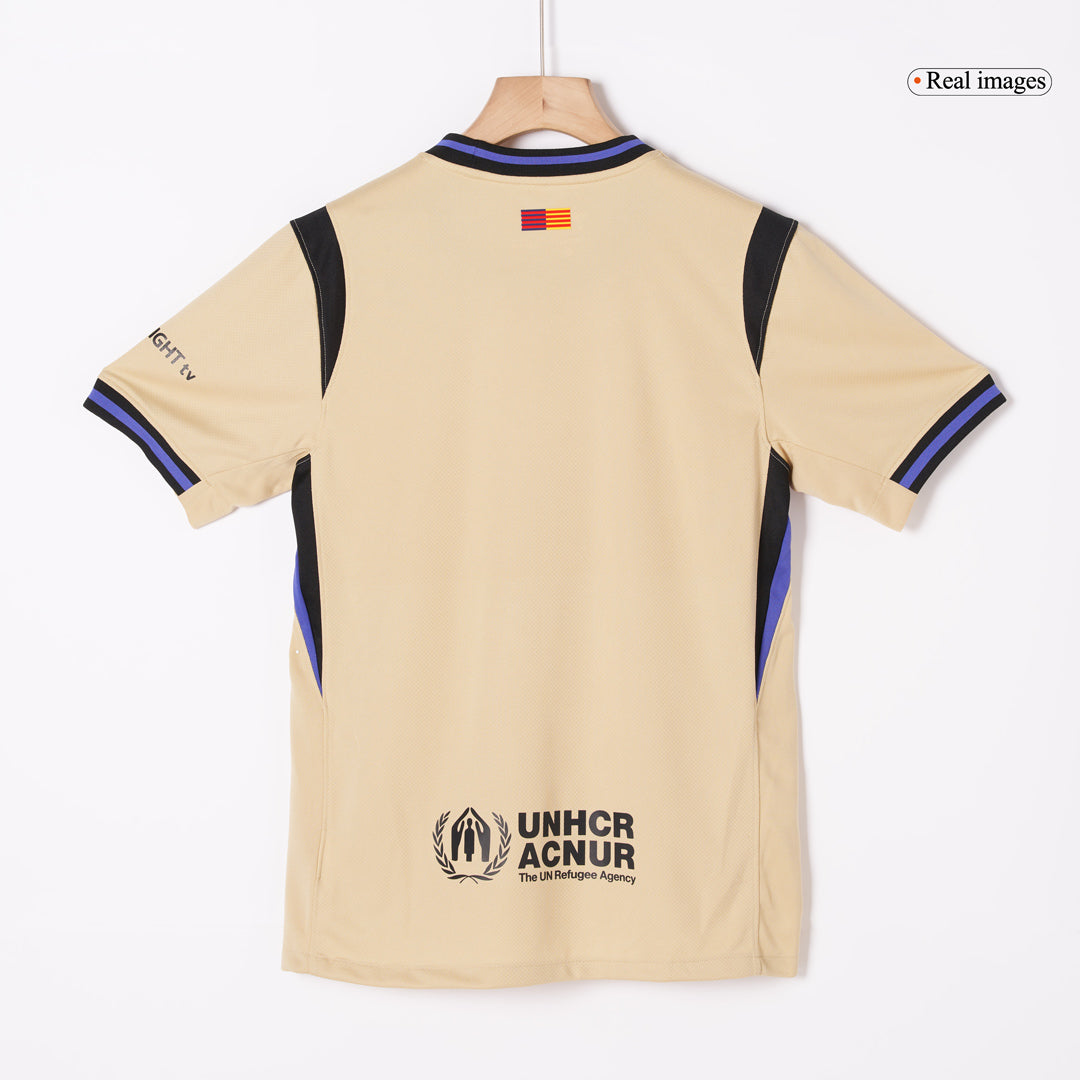 ROONY #19 Barcelone Extérieur Maillot 2025/26 Jaune - UCL