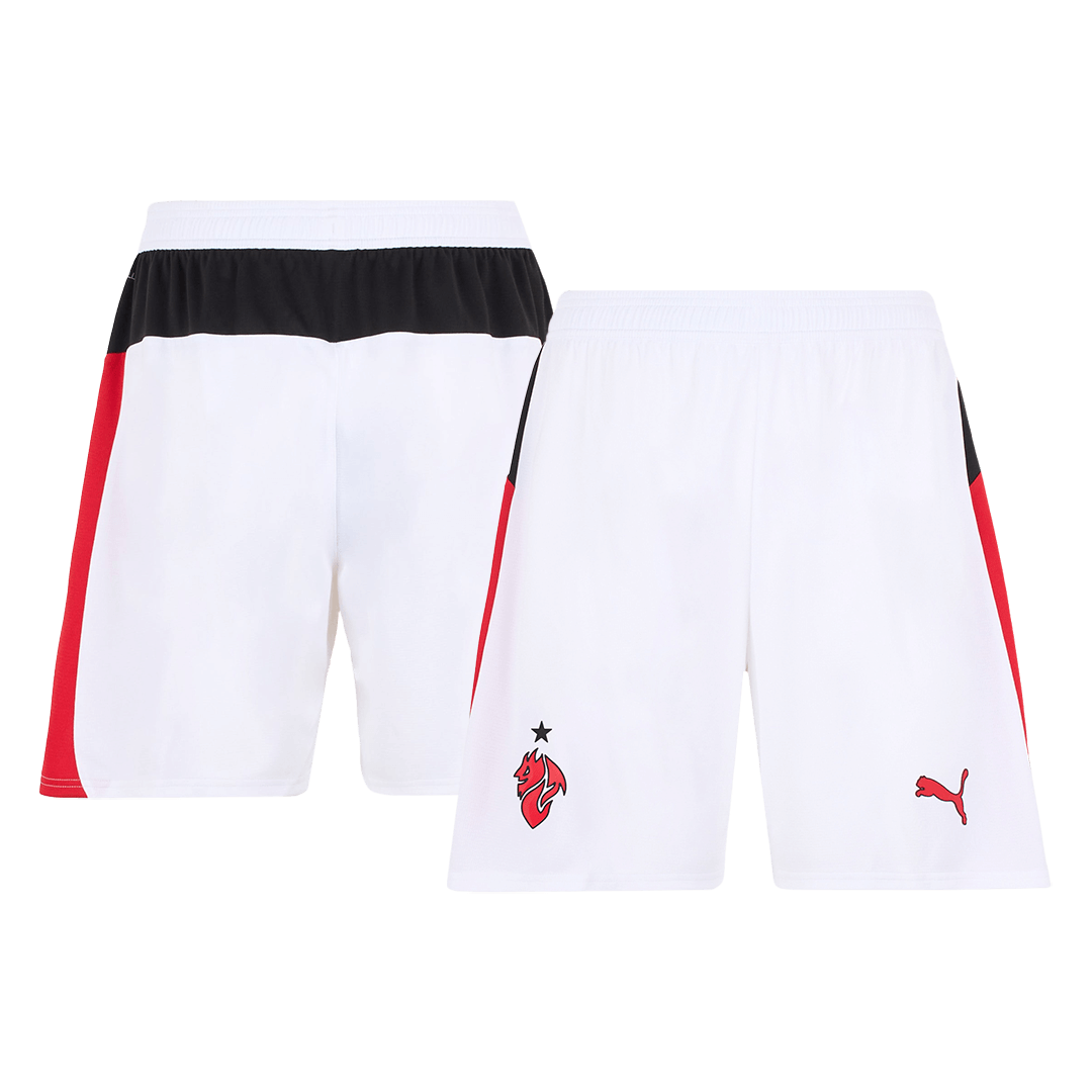AC Milan Uit Thuisshirt Kit 2025/26 Wit