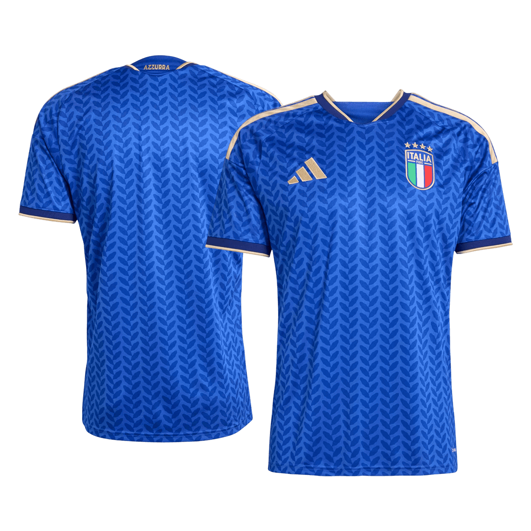 Italië Thuisshirt WK 2026 Blauw Grote Maat