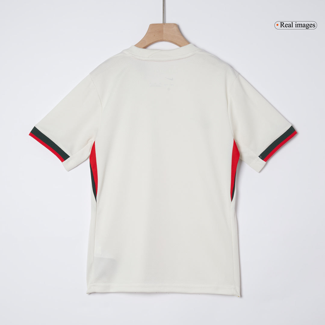 Vente Flash Chelsea Extérieur Maillot Kit 2025/26 Enfant Blanc