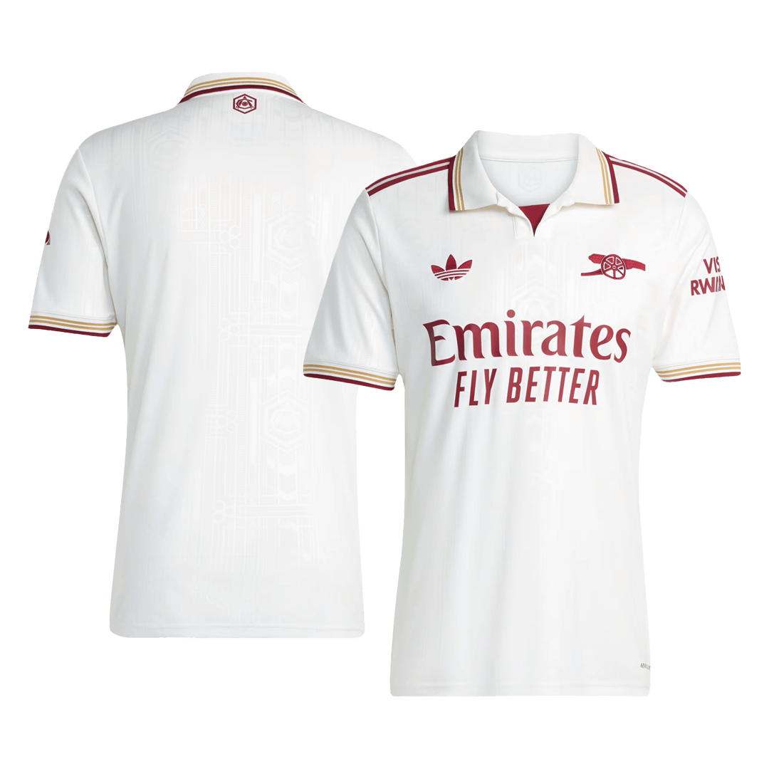 Arsenal Derde Thuistenue 2025/26 Wit