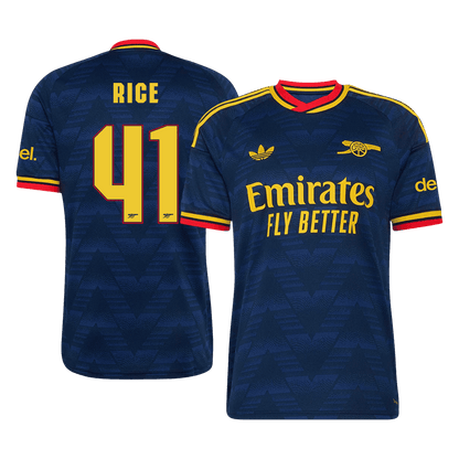 RICE #41 Arsenal Extérieur Maillot 2026/27 Bleu marine - UCL
