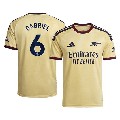 GABRIEL #6 Arsenal Third Maillot 2026/27 Jaune