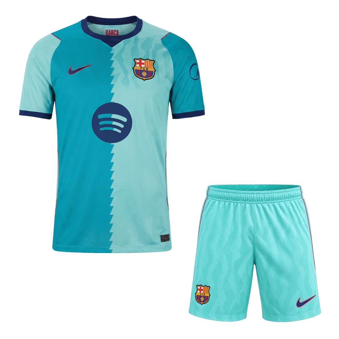 Barcelone Third Maillot Kit 2026/27 Bleu