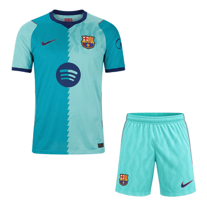 Barcelone Third Maillot Kit 2026/27 Bleu