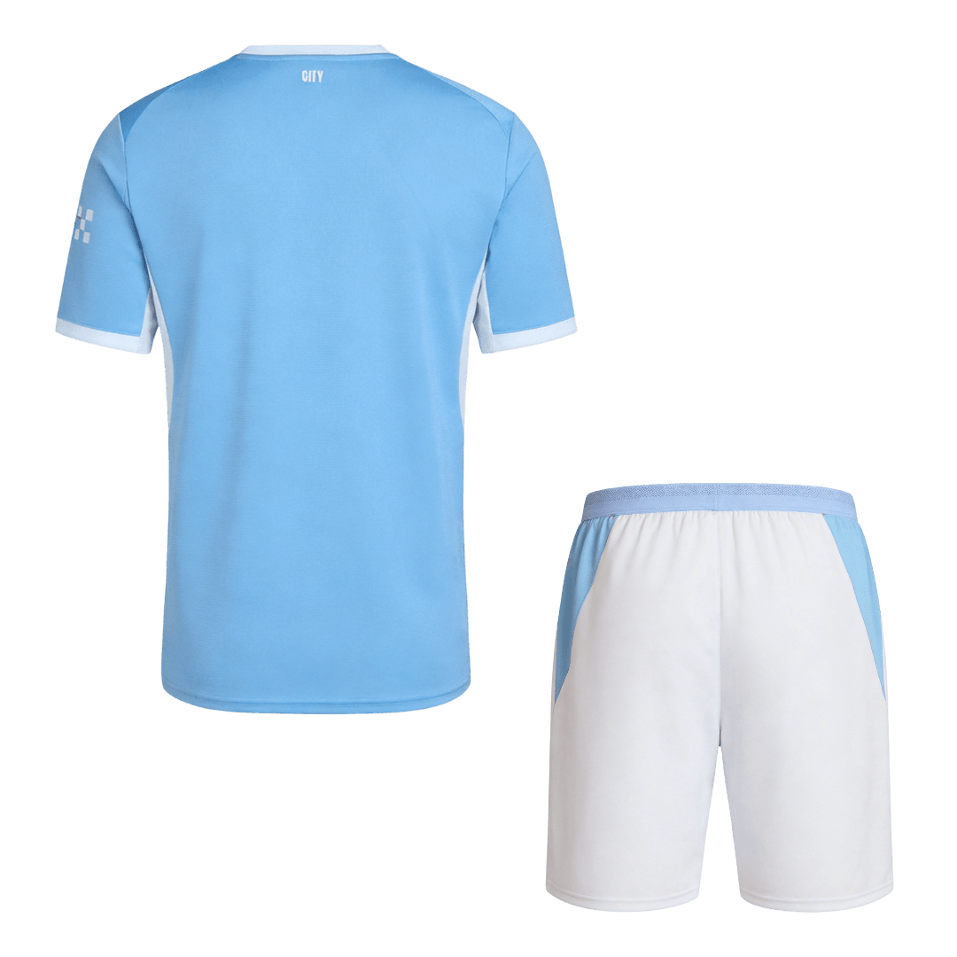 Manchester City Domicile Maillot Kit 2026/27 Bleu