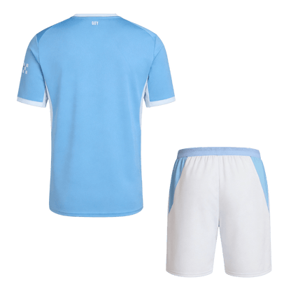 Manchester City Domicile Maillot Kit 2026/27 Bleu