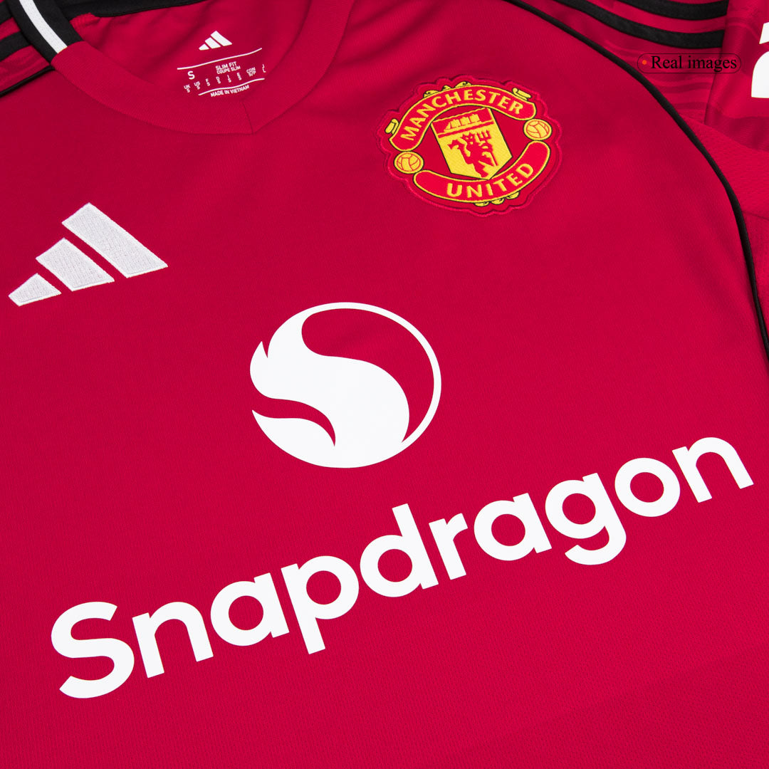 Manchester United Thuisshirt Kit 2025/26 Rood - Super