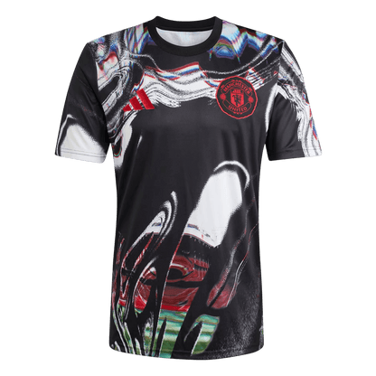 Manchester United warming-up shirt 2025/26 Zwart
