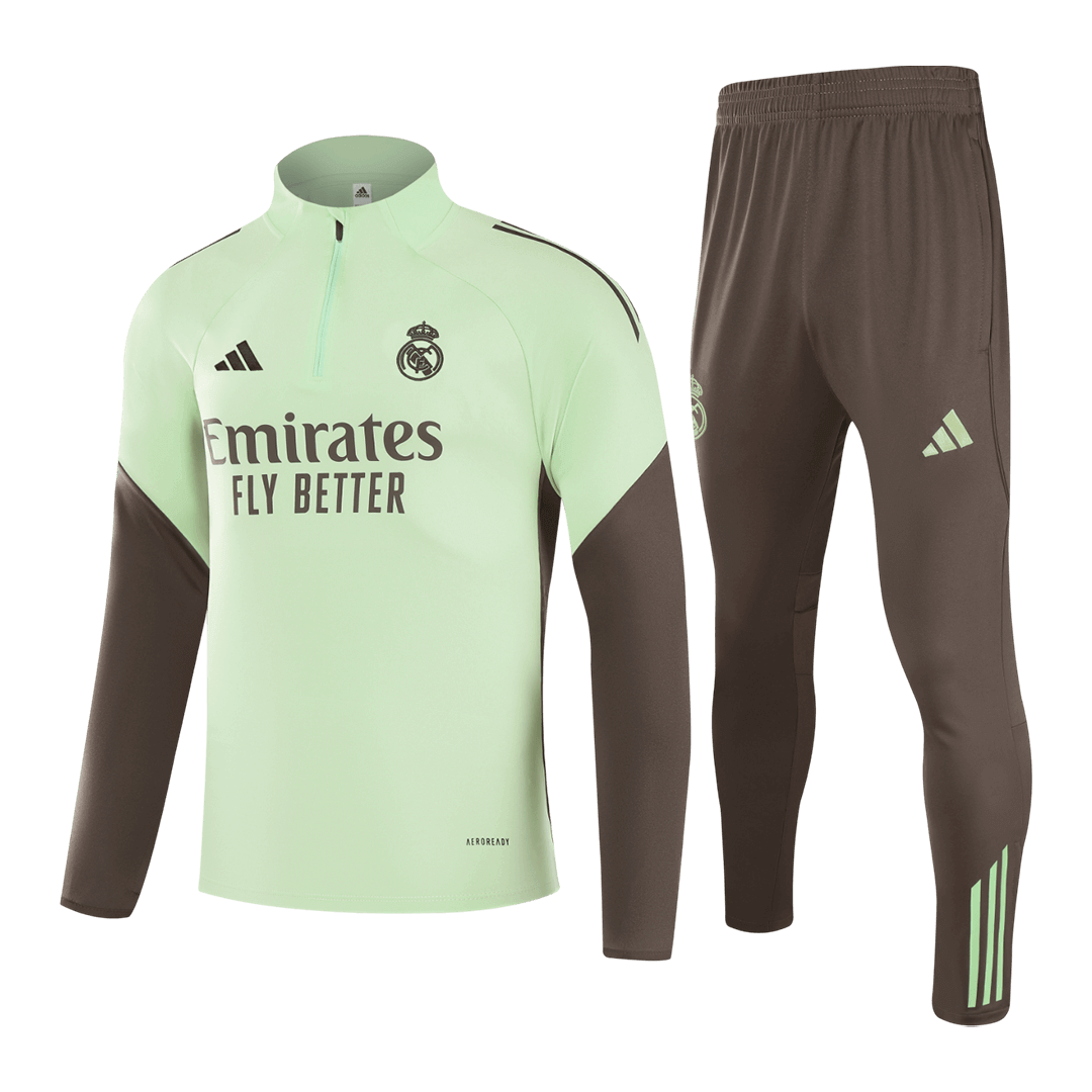 Real Madrid Sweatshirt Kit 2025/26 Kinder Groen