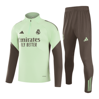 Real Madrid Sweatshirt Kit 2025/26 Kinder Groen