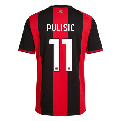 PULISIC #11 AC Milan Domicile Maillot 2026/27 Rouge&Noir Joueur