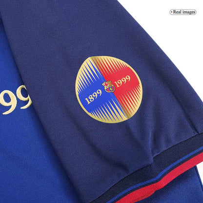 RIVALDO #11 Retro Barcelona Thuisshirt 1999/00-100-jarig jubileum