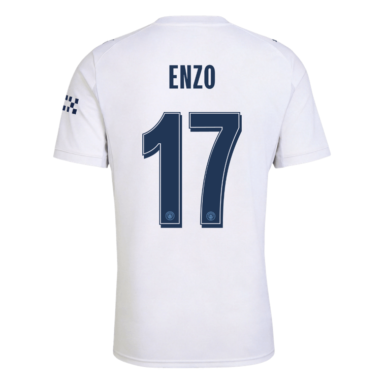 ENZO #17 Manchester City Third Maillot 2026/27 Blanc - UCL