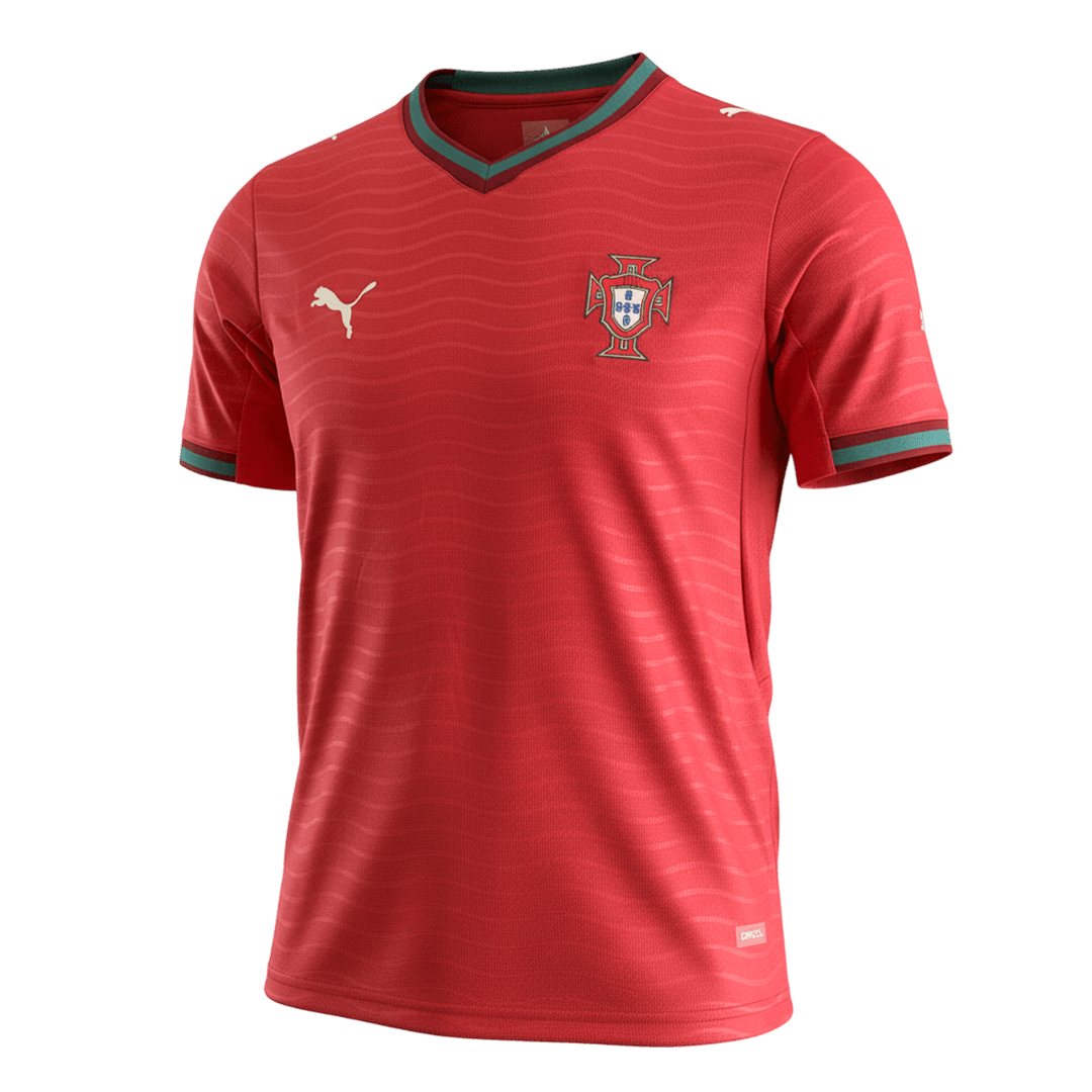 Portugal Thuis Thuisshirt Wereldbeker 2026 Rood