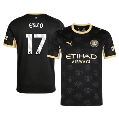 ENZO #17 Manchester City Extérieur Maillot 2026/27 Noir
