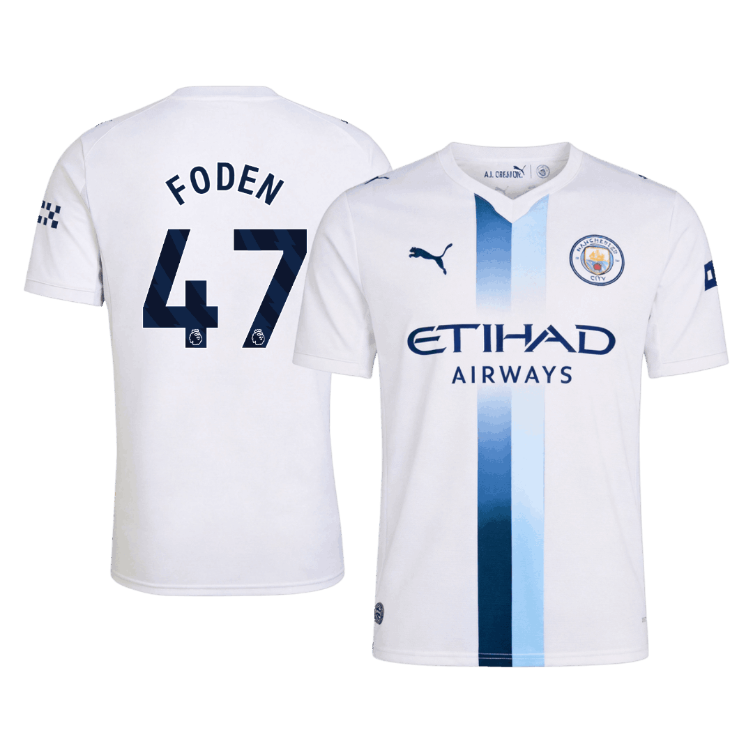 FODEN #47 Manchester City Third Maillot 2026/27 Blanc