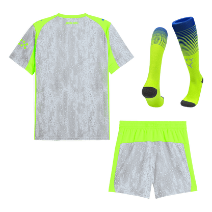 Manchester City Derde Thuisshirt Kit 2025/26 Grijs