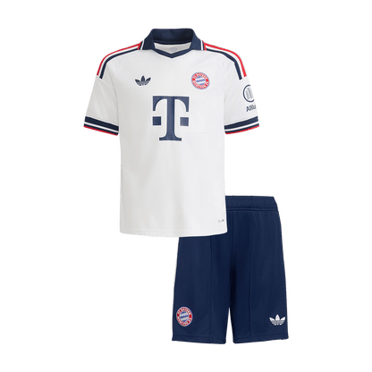 Munich Extérieur Maillot Kit 2026/27 Enfant Blanc