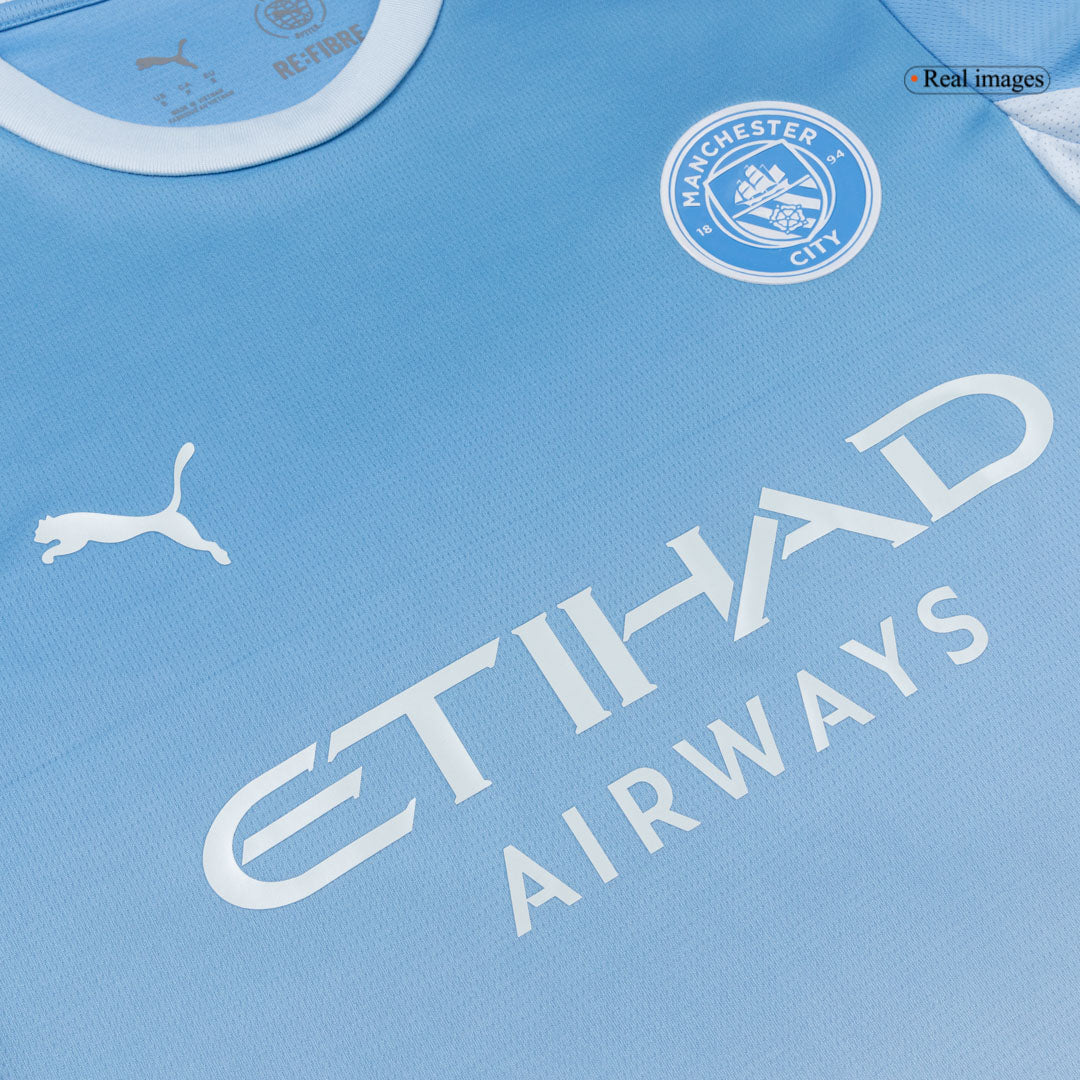 ENZO #17 Manchester City Domicile Maillot 2026/27 Bleu