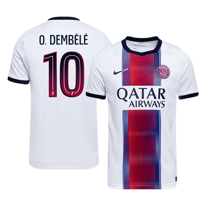 O. DEMBÉLÉ #10 Les Paris Extérieur Maillot 2026/27 Blanc