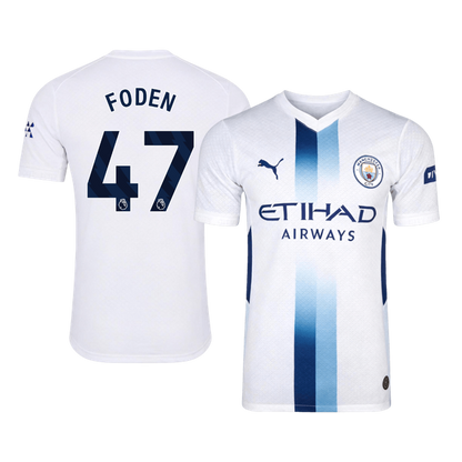 FODEN #47 Manchester City Third Maillot 2026/27 Blanc
