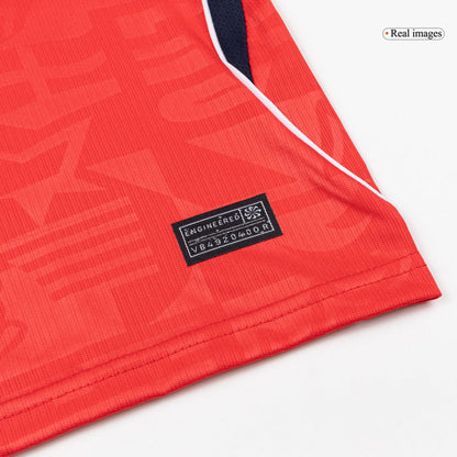 Vente Flash Angleterre Extérieur Maillot Kit - Coupe du Monde 2026 Enfant Rouge