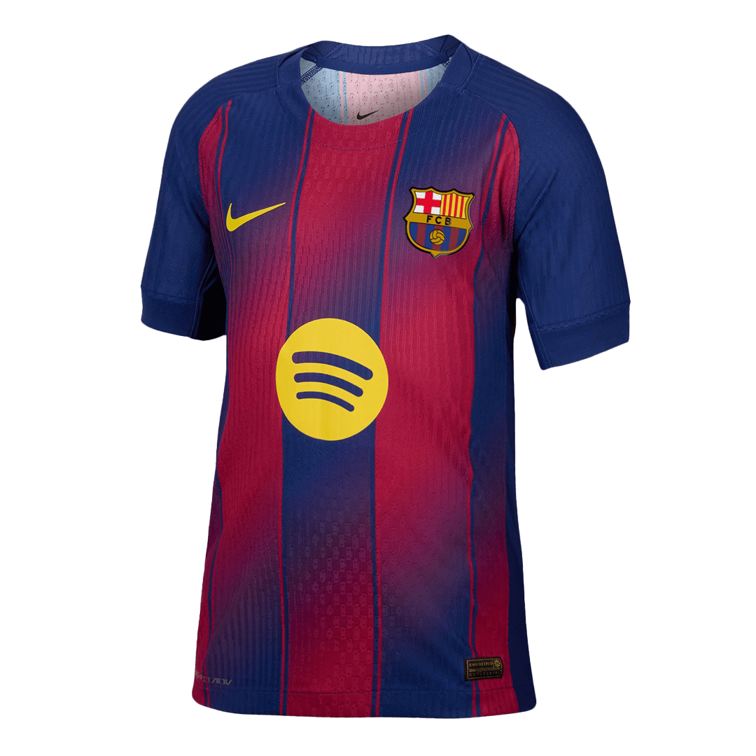 F.DE JONG #21 Barcelona Thuis Shirt 2025/26 Authentiek