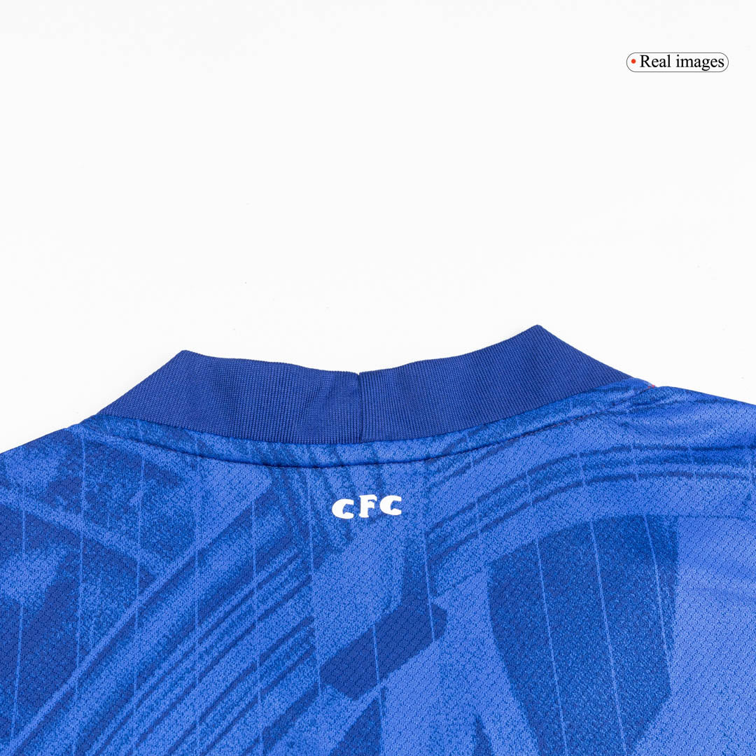 NETO #7 Chelsea Thuisshirt 2025/26 Blauw - Super