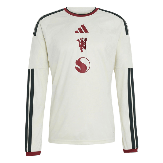 Manchester United Third Maillot Manches Longues 2026/27 Blanc