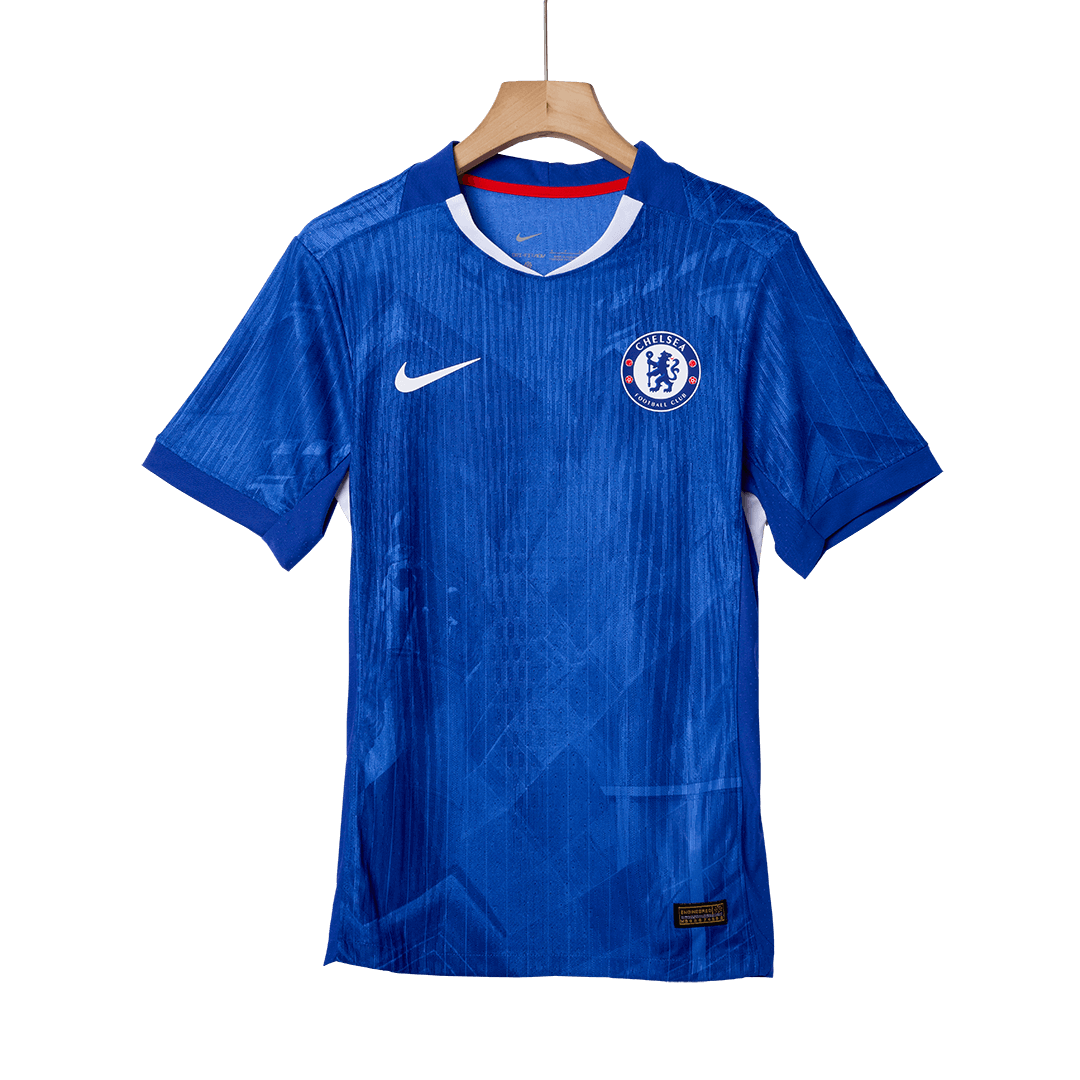 ESTÊVÃO #41 Chelsea Thuisshirt 2025/26 Blauw Authentiek