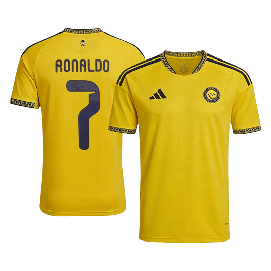 RONALDO #7 Al Nassr Domicile Maillot 2026/27 Jaune