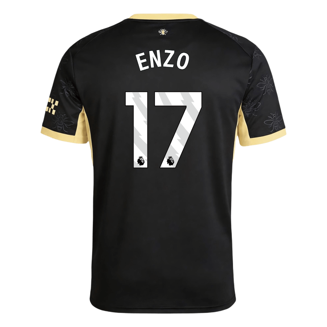 ENZO #17 Manchester City Extérieur Maillot 2026/27 Noir