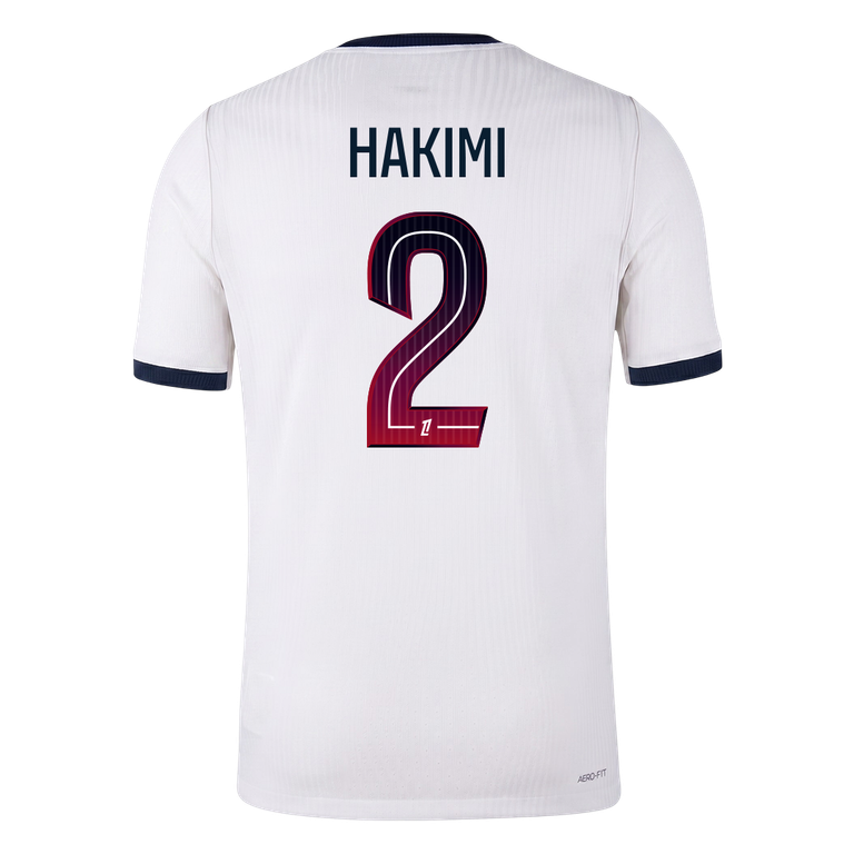 HAKIMI #2 Les Paris Extérieur Maillot 2026/27 Blanc Joueur