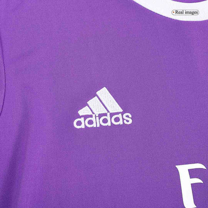 SERGIO RAMOS #4 Retro Real Madrid Uit Thuisshirt Lange Mouwen 2016/17