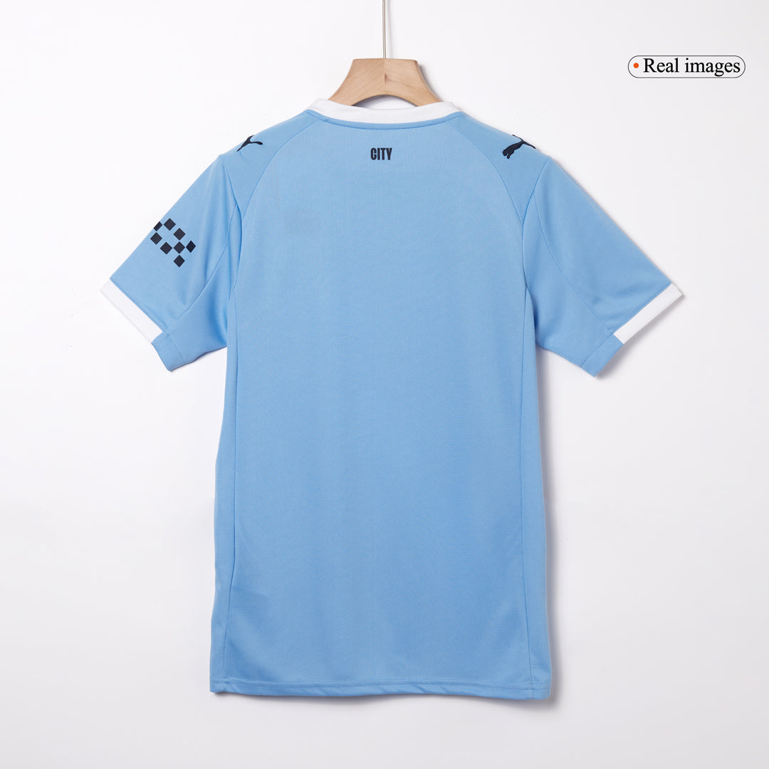 HAALAND #9 Manchester City Thuisshirt 2025/26 Grote Maten