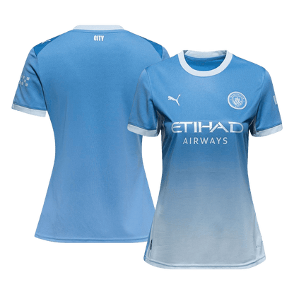 Femme Manchester City Domicile Maillot 2026/27 Bleu