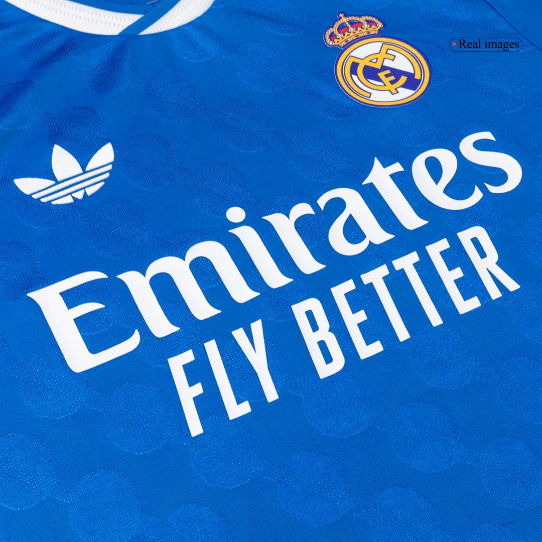TCHOUAMENI #14 Real Madrid Derde Thuisshirt 2025/26 Blauw Speler