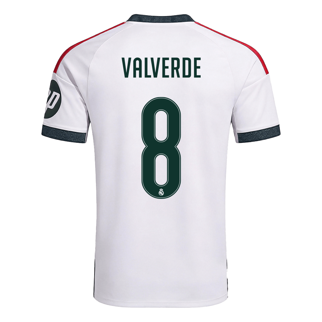 VALVERDE #8 Real Madrid Domicile Maillot 2026/27 Blanc - Super