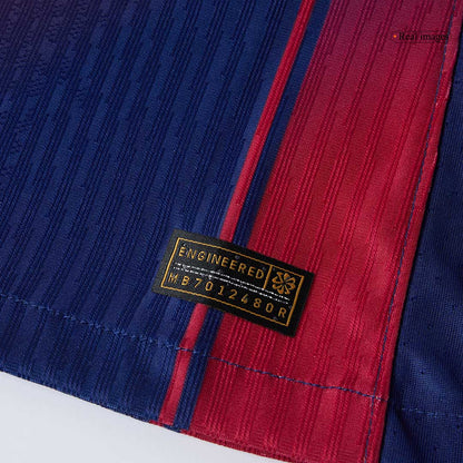 KOUNDE #23 Barcelona Thuisshirt 2025/26 Rood en Blauw Authentiek - UCL